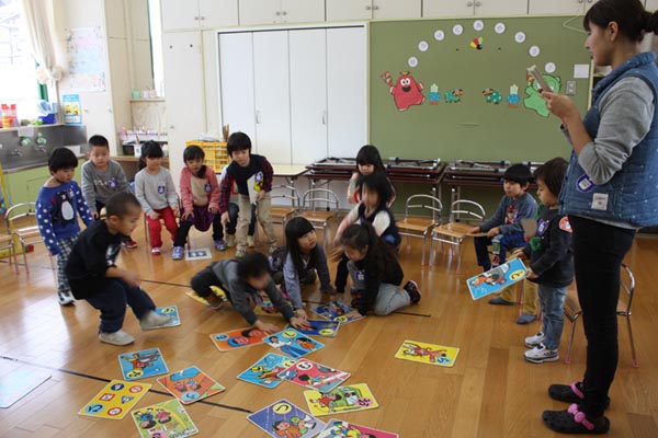 幼保連携型認定こども園の様子