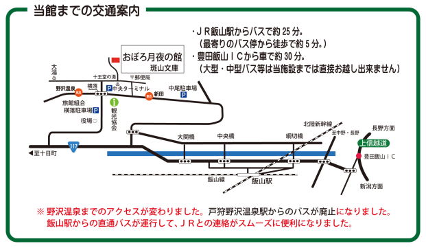 当館までの交通案内